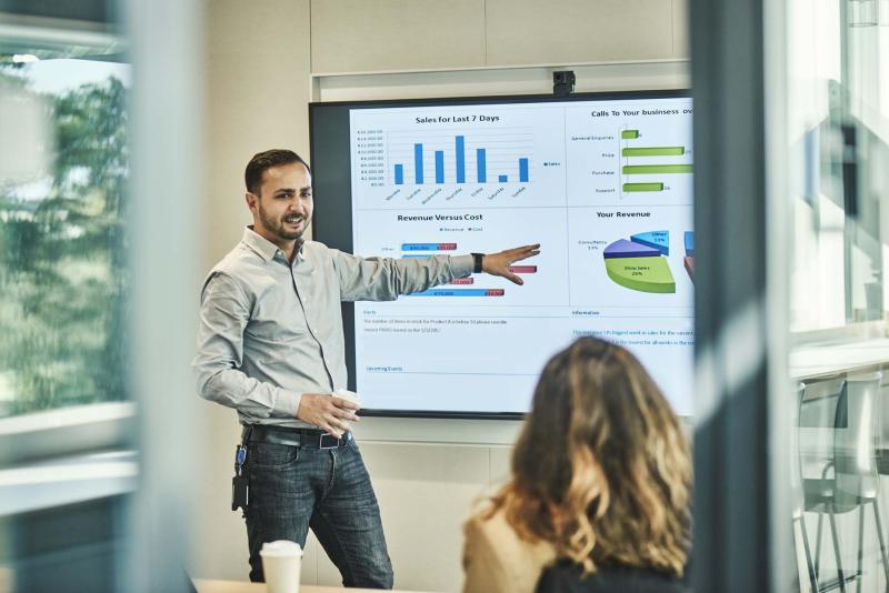 Business and financial project management professionals