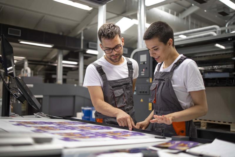 Print finishing and binding workers