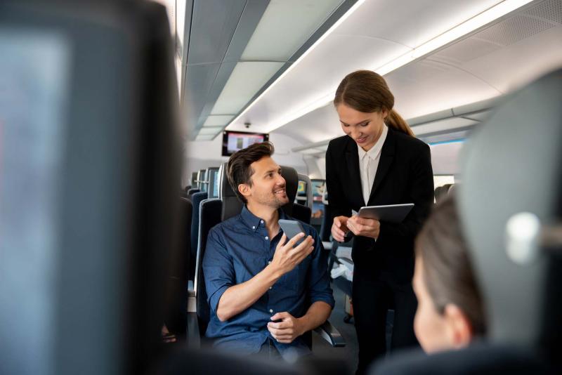 Rail travel assistants