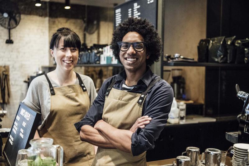 Coffee shop workers
