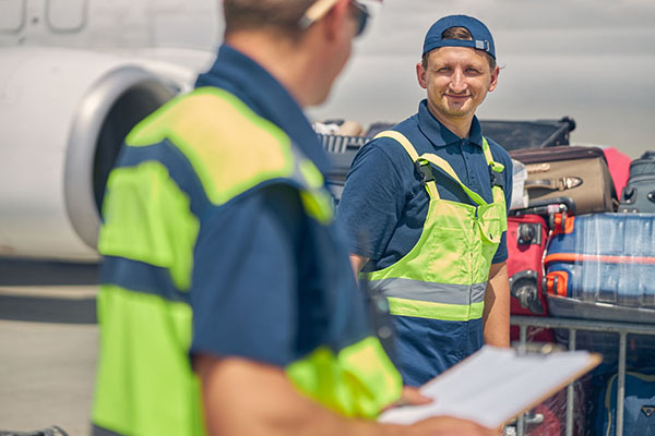 Airport baggage handler