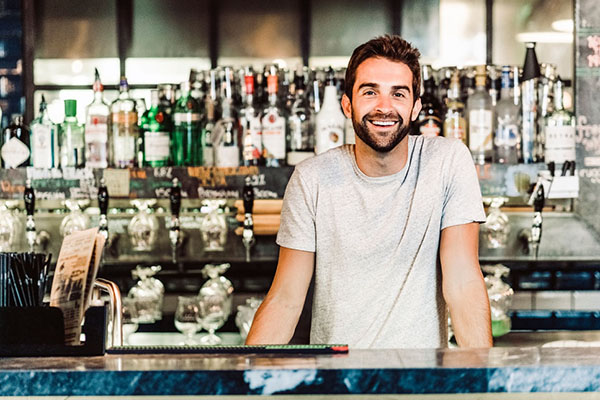 Bar person