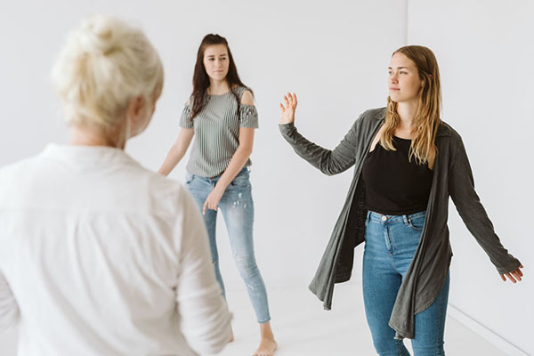 Dance movement psychotherapist