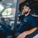 Delivery van driver