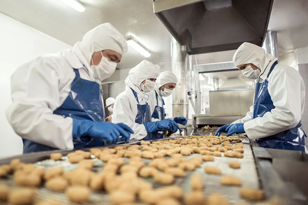 Food packaging operative