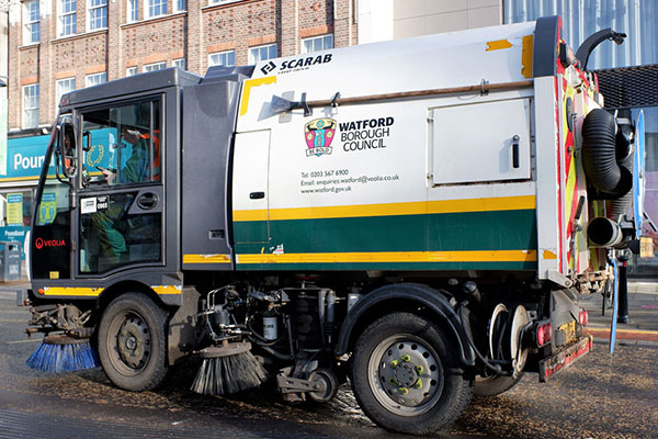 Highways cleaner
