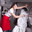 Laundry worker