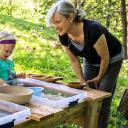 Montessori teacher
