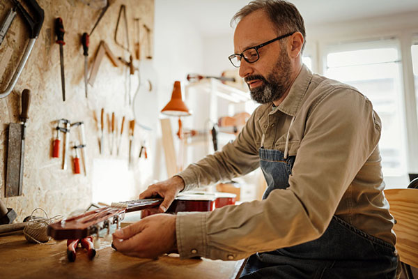 Musical instrument maker and repairer