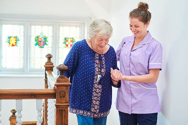 Senior care worker