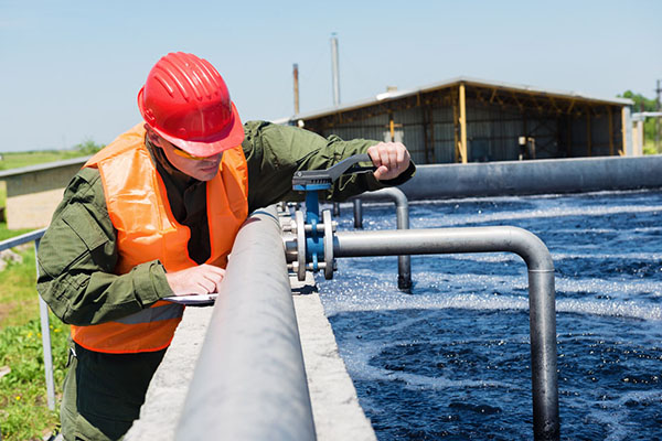 Water treatment worker